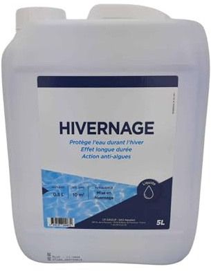 EDG by AQUALUX INTERNATIONAL - Produit Hivernage Piscine - Anti Algues - Anti Dépôts - Bidon 5 litres - Gamme Access