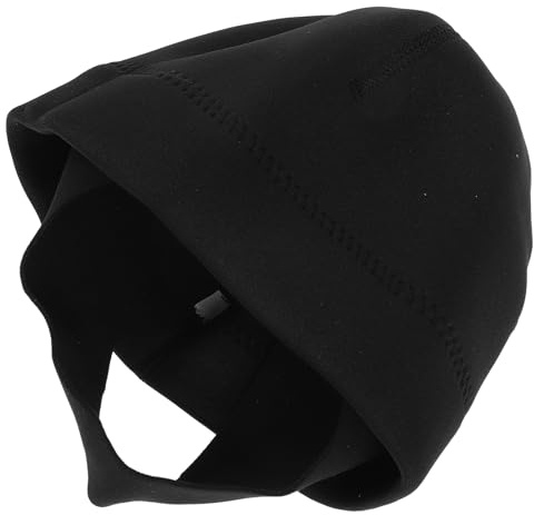 BESPORTBLE Diving Hood Cap Large Size L Black – Stretchable Neoprene Surfing and Snorkeling Head Cover for Swimming, Kayaking, Canoeing, and Water Sports