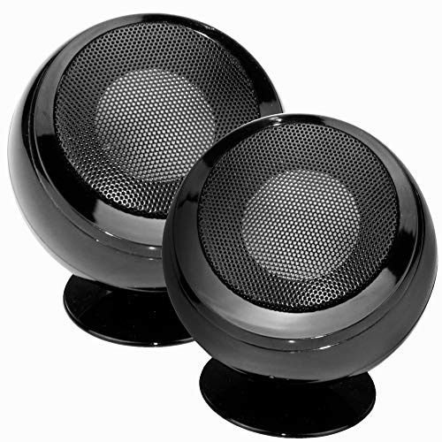 True Wireless Stereo Lautsprecher (Speaker) - TWS Mini drahtlose Musik Boxen - 2x3W Desktop Lautsprecher - HiFi Stereo Sound mit Lithium-Akku, tragbar, kabellos, portabel