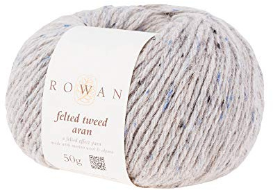 Rowan 9802116-00777 Handstrickgarn, 50% Wolle, Viskose, 25% Alpaka, Clay, onesize