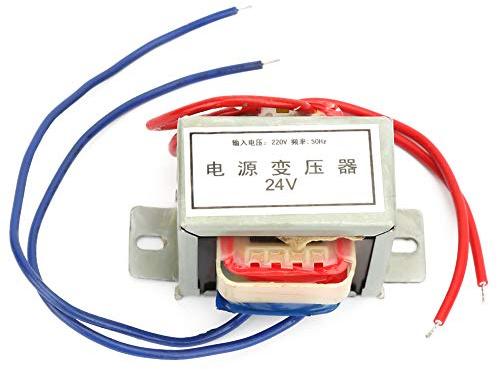 Trasformatore di potenza 220V-24V 12W, 220V-24V 12W 50Hz Isolamento a bassa frequenza Trasformatore di potenza singola Tipo EI