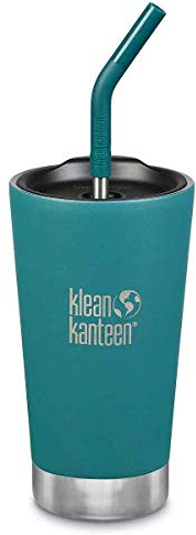 Klean Kanteen Unisex – Erwachsene Edelstahl Becher-1005802 Becher, Emerald Bay (matt), 1 Stück (1er Pack)
