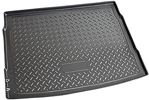Recambo Kofferraumwanne Kunststoff VW Golf 6 | 2008-2012 | passgenau + Rand | Passgenau per 3D-Scan | Robuste PE-Hartschale stoppt jeden Schmutz | Kratzfest, leicht & formstabil für jeden Einsatz