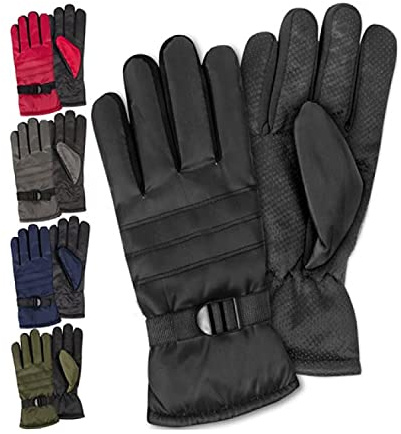 Trail maker 10 Pack Bulk Winter Gloves for Adult Men and Women, Warm for Extreme Weather Waterproof Insulated Gloves