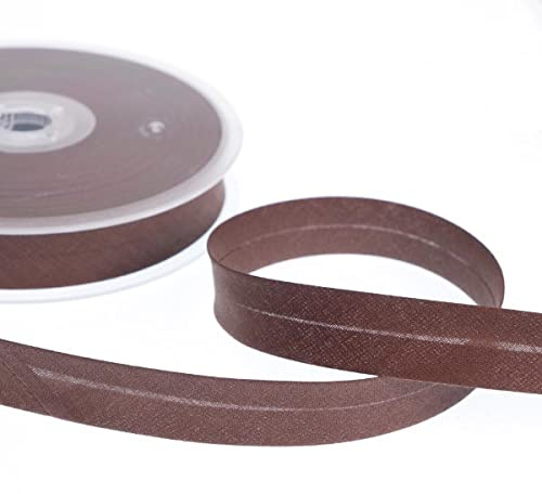 Schrägband, mittelfalz, Polycotton, 18 mm/30 mm, 5 m, Elfenbein, 30 mm