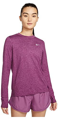 Nike Sudadera de Mujer f Element, Sangría/Claro Burdeos/Reflecto, XS