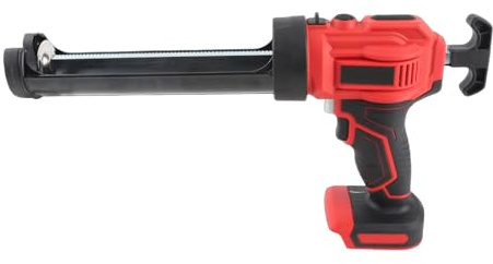 Cordless Caulking Gun, 4 Speed Adjustment, Electric Caulk Gun with LED Light for Filling Sealing, Home Renovations, DIY Projects