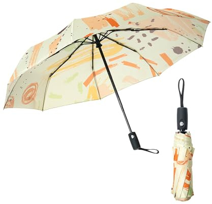 Mr. Pen- Windproof Travel Umbrella, Small Water-Resistant Automatic Folding Umbrella for Rain and Sun, Light, Compact and Portable for Women & Men, Fits Car & Backpack