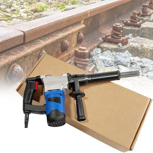 vnmudzeo Scrostatore Industriale Ad Aghi da 4500 Giri/Min, con Impugnatura Regolabile, Strumento di Rimozione della Ruggine da 1,1 Kw, per La Rimozione di Ruggine,110V