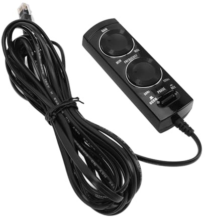 Fil de Commande de Haut-Parleur de Caisson de Basses Ultra Fin pour Stéréo de Voiture TS WX110A, TS WX120A avec Contrôle de Fréquence et Voyant d'alimentation, Réglage du Gain