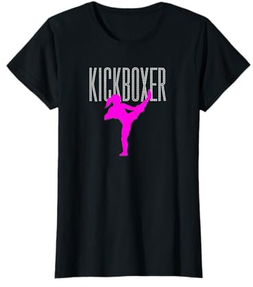 Mädchen beim Kickboxen - Kick T-Shirt