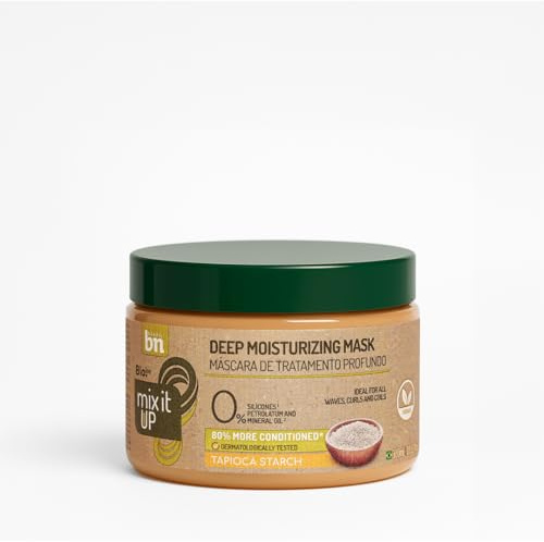 BN Brazil Mascarilla de Hidratación Profunda - Cabello Saludable, Cuidado Capilar, Hidratación Profunda - Brillo Natural - Reparación Intensiva Y Nutrición