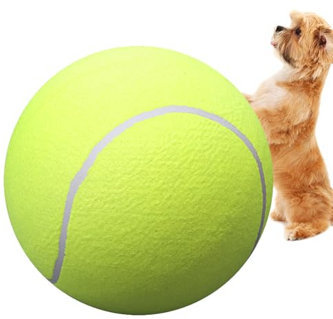 PettPlayground Tennisball – große riesige Hundebälle, leicht zu fangen, riesiges Tennis für Sport, PettToys, lustiges Tennis, großes Spielzeug, PettPlayground Tennisbälle