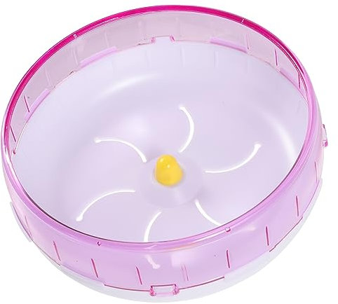 COLLBATH Hamsterrad Leise Für Kleintiere Laufrad Mit Ständer Spielzeug Für Meerschweinchen Igel Und Ratten Kompaktes Haustier Zubehör