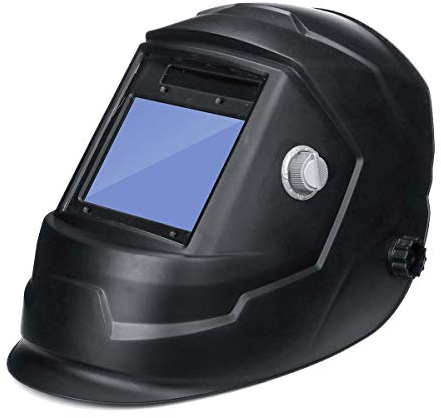 AYKNINGD SchweißHelm, Schweisshelme Solar-Auto DarkeningAdjustable Shade DIN 9-13/4 Schweißhelm Große Blick Region Arc Tig Mig Schweißer Maske