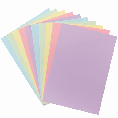 Baker Ross Pastellpapier A4, Pastell-Kraftpapier für Kinder (FC482), 100 Stück