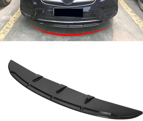 KUYHYNDEW Auto Frontspoiler für Audi A1 A3 A4 A5 A6 A7 A8 B6 B7 B8 B9 C6 C7 C8 D3 D4 D5 D6, Auto Front Stoßstangen Spoiler Splitter, Frontlippe Spoiler Kit Auto Zubehör