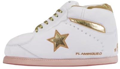 Flamingueo Tofflor sneakers - damtofflor för män, tofflor för kvinnor, vintertofflor, unisex, toffel, dam, halkfria, en storlek 35–46 EU, Guldnyans, 35/46 EU Large
