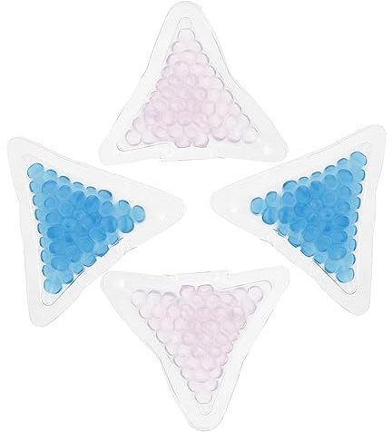FRCOLOR 4pezzi Impacchi Caldo-freddo in Gel per Recupero Borse Refrigeranti Portatili Impacchi Terapeutici e Gonfiore