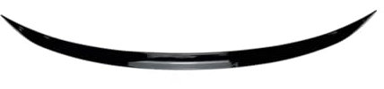 QILINGS Heckspoiler Für Benz Für CLA Klasse C117 C118 Für CLA200 Für CLA260 Für CLA45 Für AMG 2013-2023 Auto Heckspoiler Lip Heckflügel Spoiler Kofferraumspoiler(Schwarz)