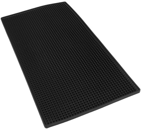 Naroote Mat de Service du Bar, Tapis de Service Antidérapant du Barre de Déversement (60 * 30cm)