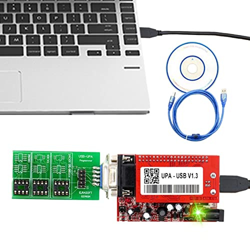 Genérico Programador USB UPA - Herramienta de diagnóstico V1.3 Conjunto Completo | Escáner de la automotriz, Dispositivo de programación, Kit de Unidad Principal para reparación de automóviles, aju