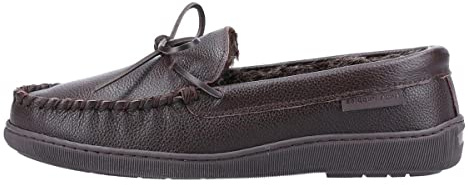 Hush Puppies Mens Ace Slipper, Brown, 8 UK