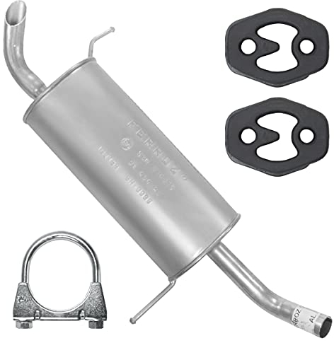 Endschalldämpfer Auspuff Endtopf für Ford Fiesta 6 VI MK6 1.25 1.4