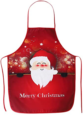 Christmas Aprons Funny Christmas Baking Aprons Christmas Cooking Apron Christmas Kitchen Aprons for Christmas Restaurant House Kitchen Supplies for Chef Women Men Home Kitchen Cooking Baking