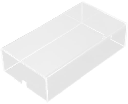 Angoily Transparente Acryl Mausabdeckung Staubdicht Wasserabweisend Computermausschutz Schutz für Zuhause Universell Kompatibel