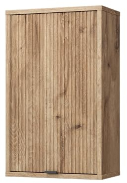 Vicco Badezimmer Eliza, Viking Oak, 40 x 65 cm | mit eine Tür, wandhängend zur Aufbewahrung von Badutensilien geeignet