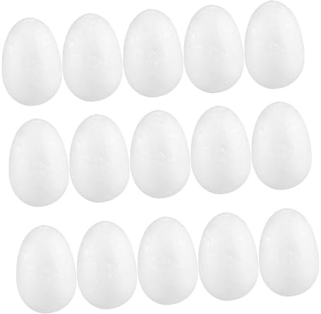 VICASKY 50 Stück Styroporeier 4cm Zum Basteln – Ideal Für Ostern Deko - DIY Projekte Und Kreative Bastelideen Perfekte Styropor Eier Für Und Erwachsene