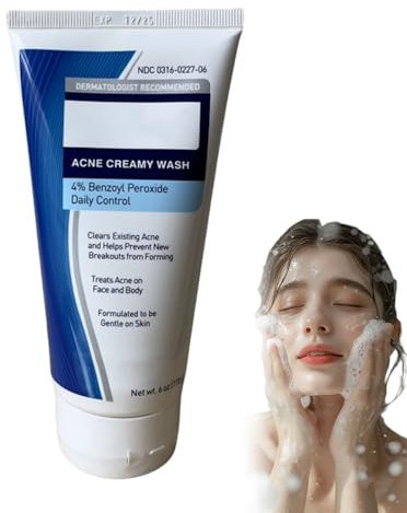 Acne Foaming Wash Acne Espuma, 170 G Acné Clean Foam Cleanser Espuma de Limpieza Suave Espuma de Limpieza Facial Espuma de Limpieza de Poros Profundos para Limpieza Facial Contra Maquillaje y Suciedad