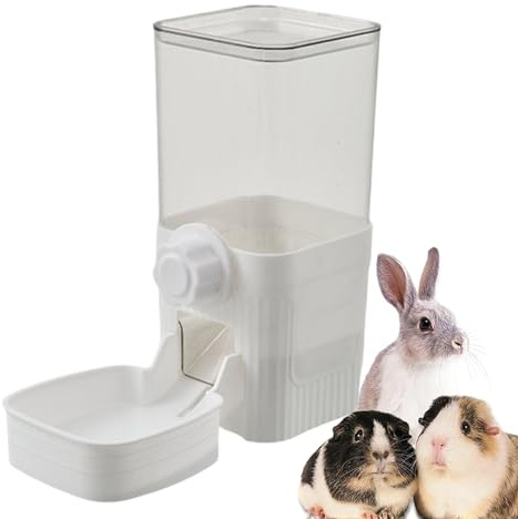 Wasserspender für Vögel – Wasserbrunnen für Wellensittiche und Vögel | Futterstation und Tränke zum Aufhängen für Wellensittiche, Wellensittiche, Indoor-, Hühner, Eichhörnchen