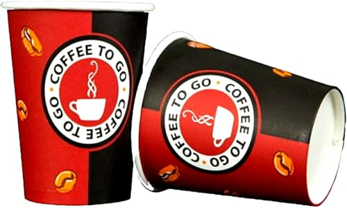 Made in DE 3000 Stk. Kaffeebecher 180 ml, Coffee to go Pappbecher 0,18l | 7,5oz, Automatenbecher, Papierbecher, Automatengeeignet, Trinkbecher, Teebecher 3x 1000 Stück