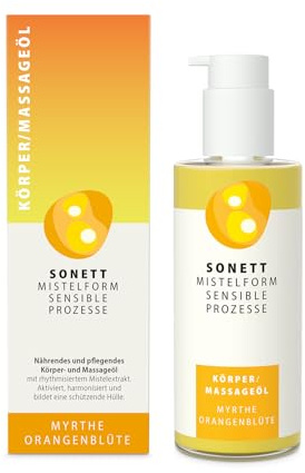 Sonett Mistelform Körper- und Massageöl, Myrthe-Orangenblüte