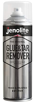 JENOLITE Glue & Tar Remover Aerosol | Insect & Sap Residue | Use On vehicles & Around The Home | 500ml