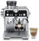 De'Longhi La Specialista Prestigio EC 9355.M – Espresso Siebträgermaschine, Espressomaschine mit integriertem Mahlwerk und professioneller Milchschaumdüse, edelstahl, Silber