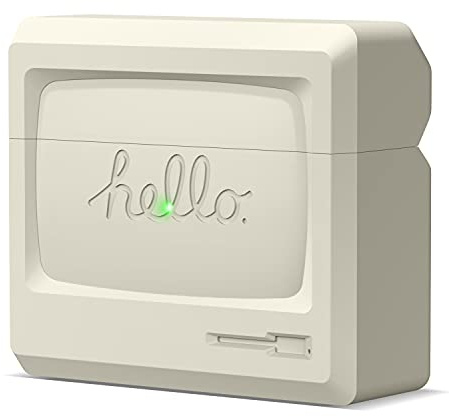 elago Cover AW3 Classic Monitor per AirPods 3 | LED Visibile, Supporta Ricarica Wireless, Silicone Premium
