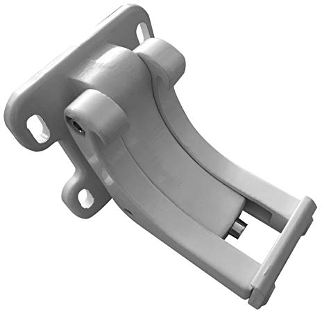 Support de Store Four & More - Montage Plafond, Mur, Chevron - Adaptateur pour Bras Articulé et Cassette - Fixation Murale - Couleur Blanc