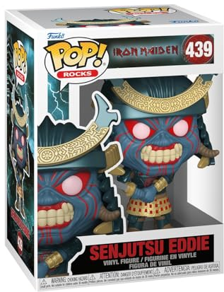 Funko Pop! Rocks: Iron Maiden - Senjutsu Eddie - Collectable Vinyl Figure - Gift Idea - Official Merchandise - Toys Age 3+ for Kids & Adults - Music Fans - Model Figure for Collectors and Display