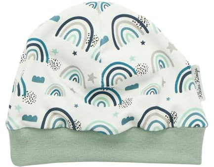 Kleine Könige Mütze Baby Jungen Beanie · Viele Muster und Größen · Ökotex 100 Zertifiziert · Kopfumfang 35-58cm wählbar