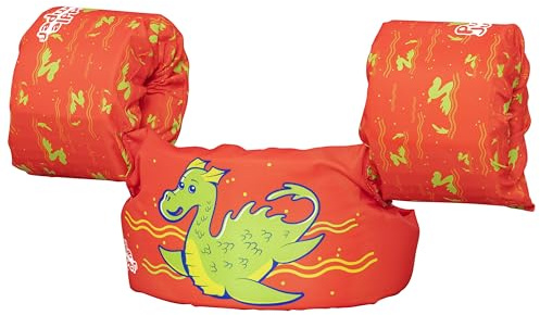 Bestway 9012E Giubbino da nuoto per bambini Puddle Jumper con braccioli, arancione