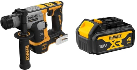 DEWALT DCH172N-XJ 18V XR Brushless Compact 16mm SDS Plus Hammer Drill - Bare Unit + DEWALT Battery