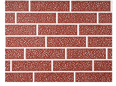 Lot de 9 panneaux isolants muraux extérieurs avec décoration en métal polyuréthane sculpté 38 x 100 cm
