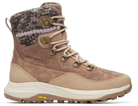 Merrell Women's Siren 4 Thermo Mid Zip Waterproof Snow Boot, Hazel, 9.5