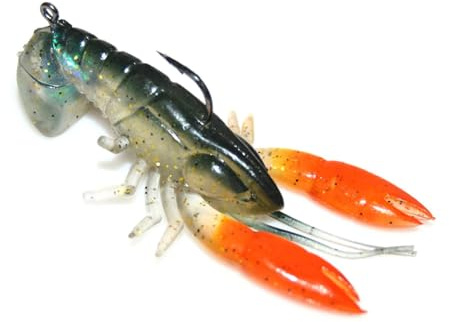 Crawdad-Angelköder,Krebs-Angelköder | Realistischer Hummerköder, Krebsköder, Kunstköder, Schwimmköder | Langustenköder, Langustenköder, Angelköder mit holografischer Textur für Süßwasser, Salzwasser