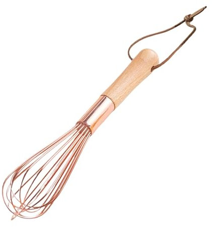Frusta Per Uova Utensili Da Cucina Frullino For Le Uova In Acciaio Inossidabile Con Manico In Legno Frullino For Uova A Palloncino Manuale For Cucinare Mescolando Frullando Strumenti Di Cottura(20x4x1