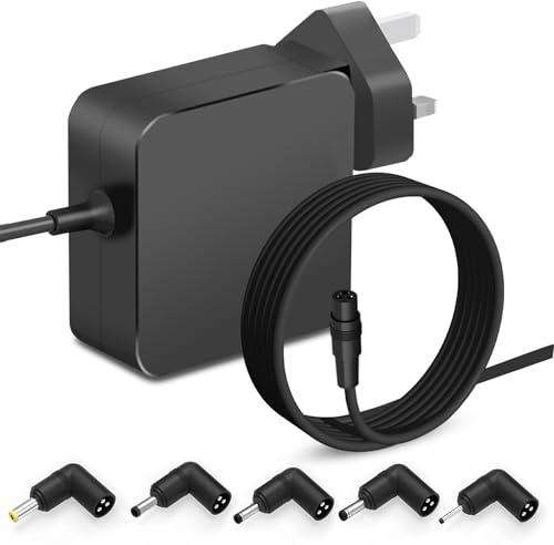 65W Laptop Charger Compatible With ASUS VivoBook S13 S14 S15 S17 ZenBook Imaginebook EeeBook NoteBook Power Supply Adapter with 5 Connectors