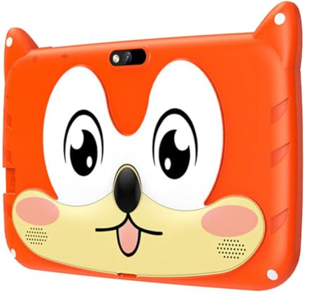 Fangxuee Tablet para Niños de 7 Pulgadas, WiFi 5G, Batería de 4000 MAH, Cámara Dual, Software de Regalo para Niños, Enchufe de la UE